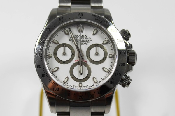 Rolex Daytona Herren Armbanduhr Referenz Nummer 116520 in Stahl